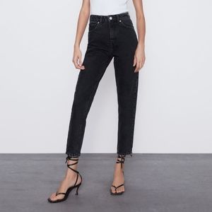 Zara High-Waisted Mom Jeans NWOT